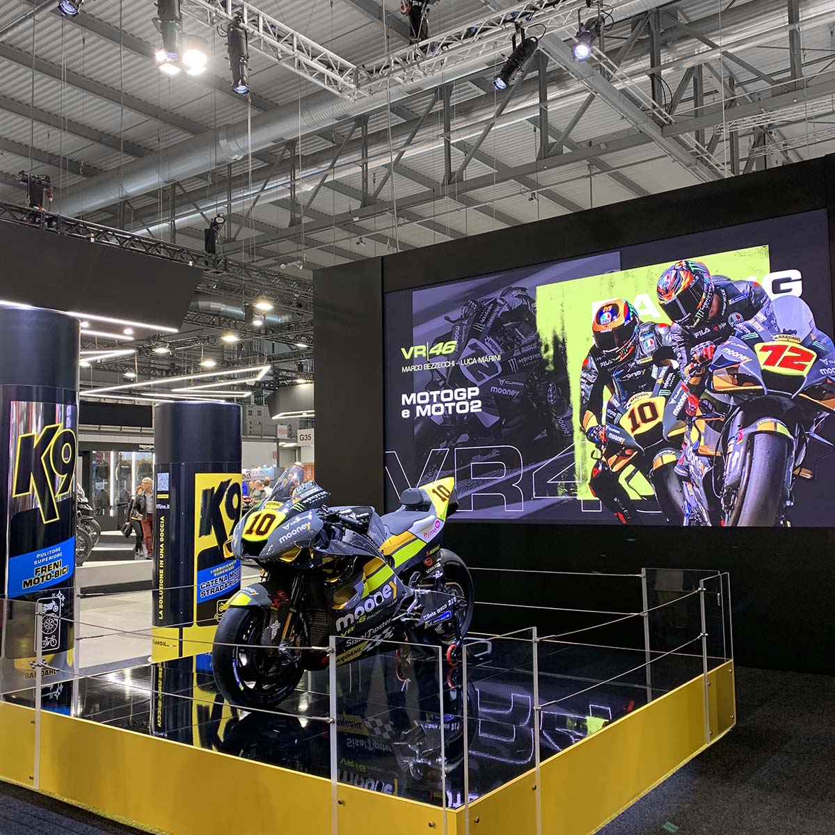 stand 1 eicma 2022 bardahl vittoria comunica