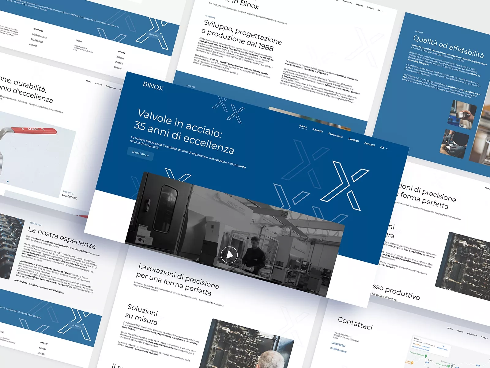 layout website binox vittoria comunica