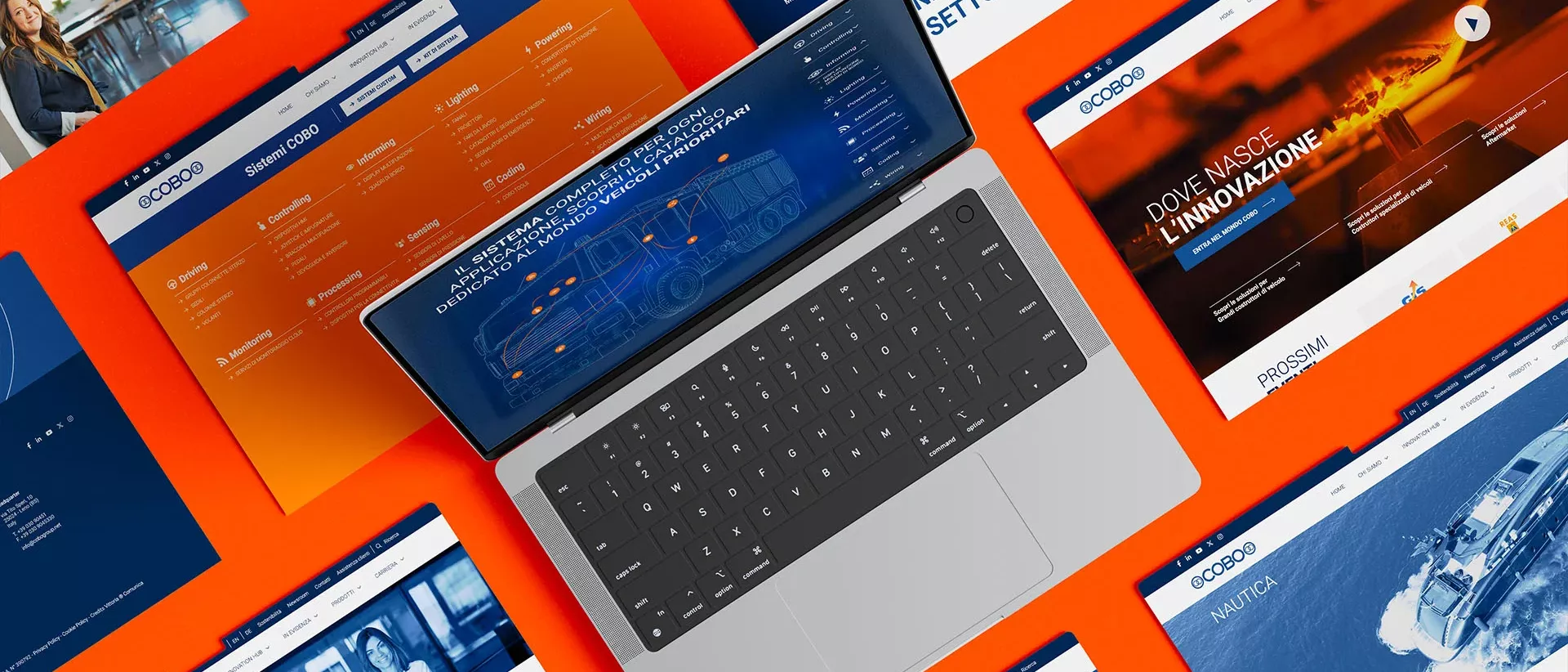realizzazione sito web cobo group