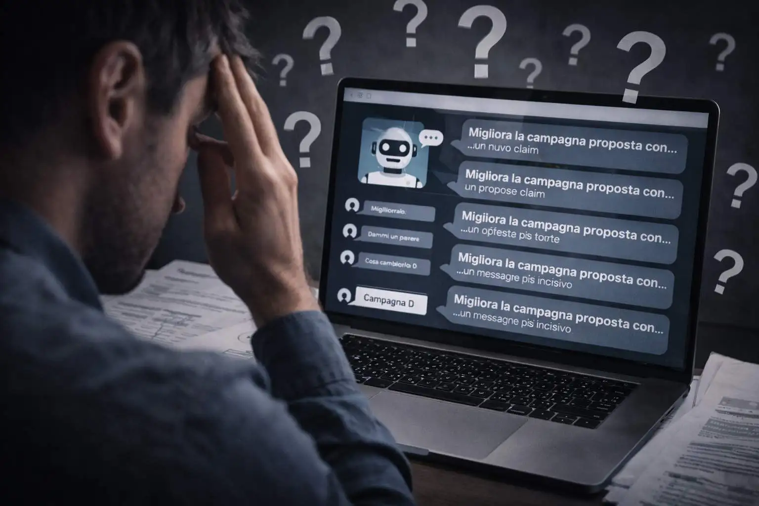 marketing ai moltiplicatore indecisione vittoria comunica